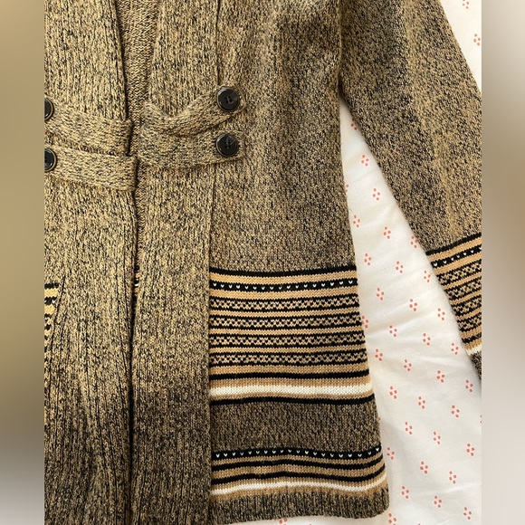 Apt 9 Brown and Cream Cardigan - Picture 3 of 4
